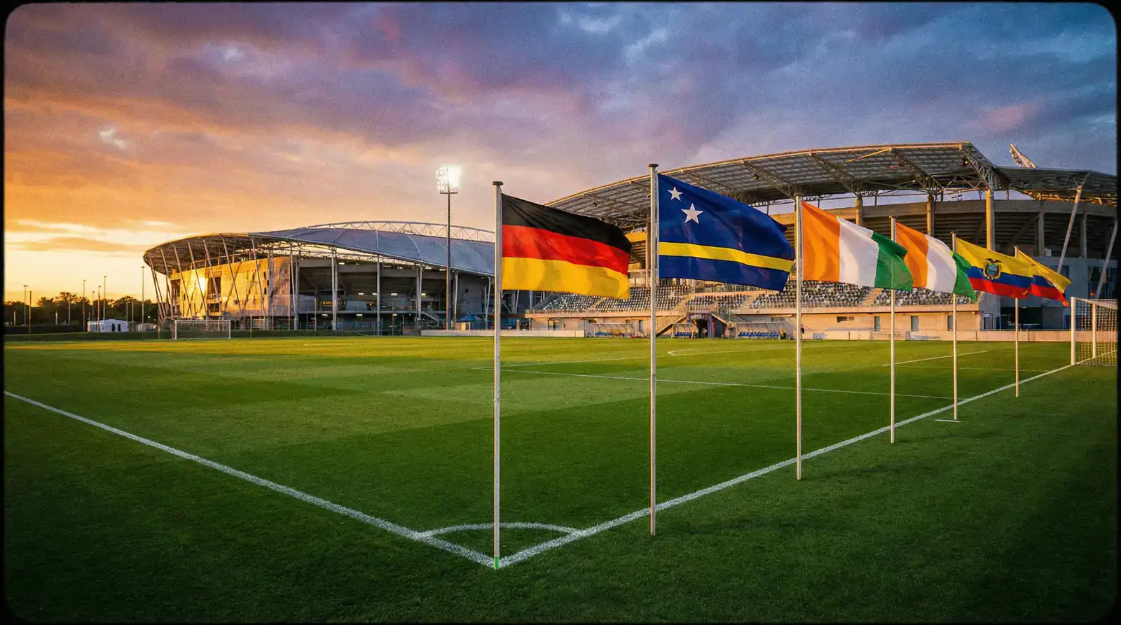 Analyse du groupe E de la Coupe du Monde 2026 avec l'Allemagne, le Curacçao, la Cote d'Ivoire et l'Équateur