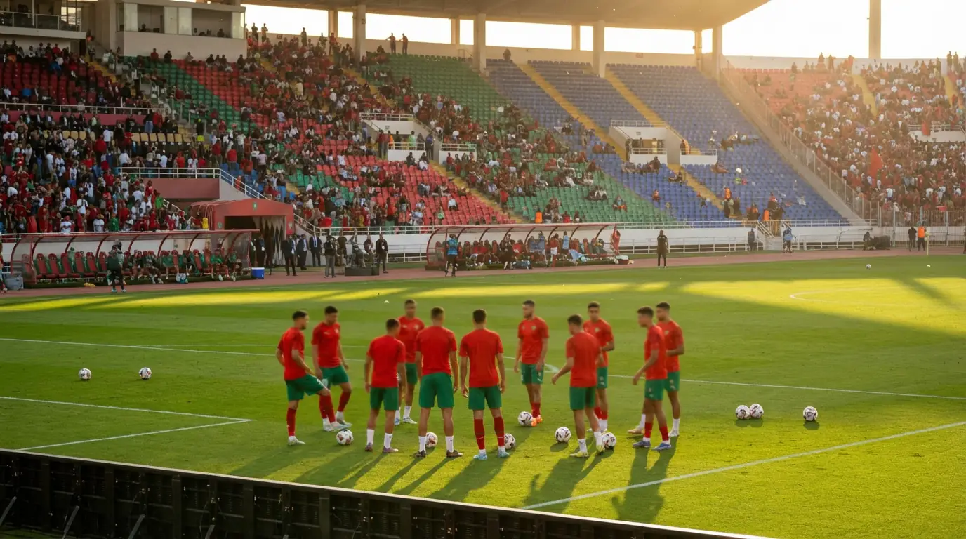 Morocco national football team players on pitch World Cup 2026 dark horse