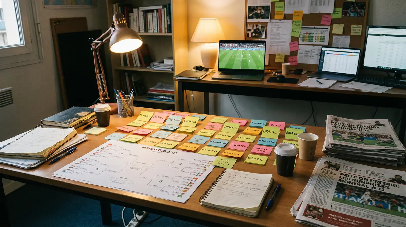 Pronostics détaillés pour la Coupe du Monde 2026 avec analyse par phase du tournoi