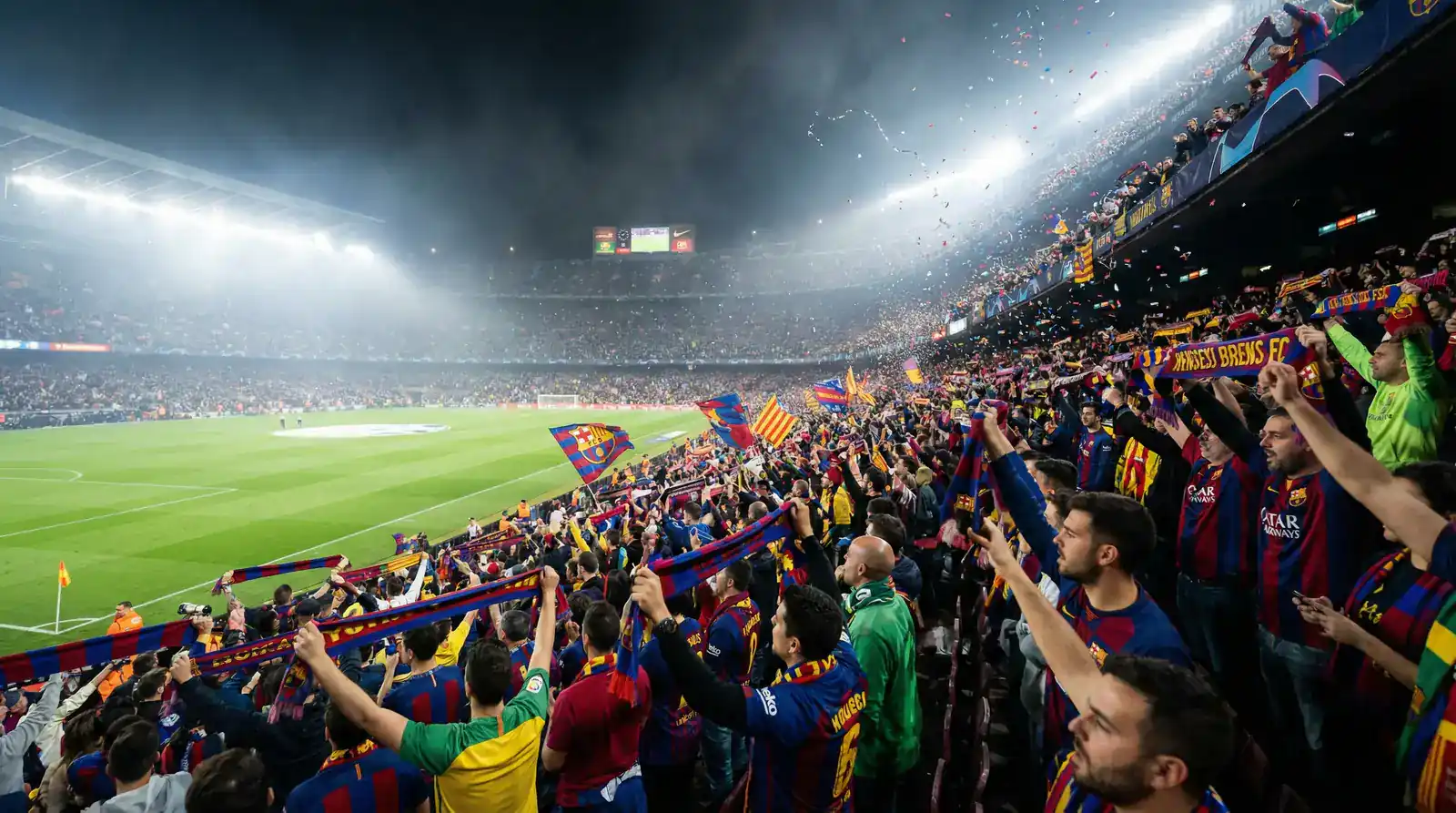 Supporters dans les tribunes d'un stade de football lors d'un match de préparation au Mondial 2026